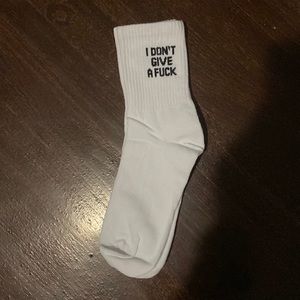 I don’t give af socks